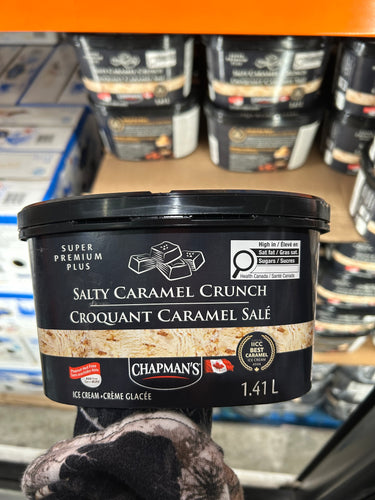Chapman's Salty Caramel Crunch Ice Cream - 1 x 1.41 L